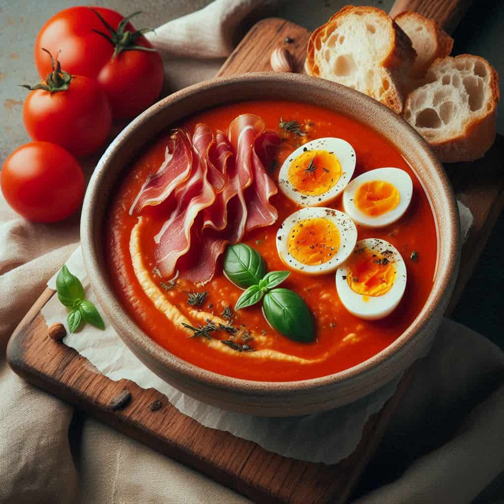 Salmorejo casero al estilo andaluz