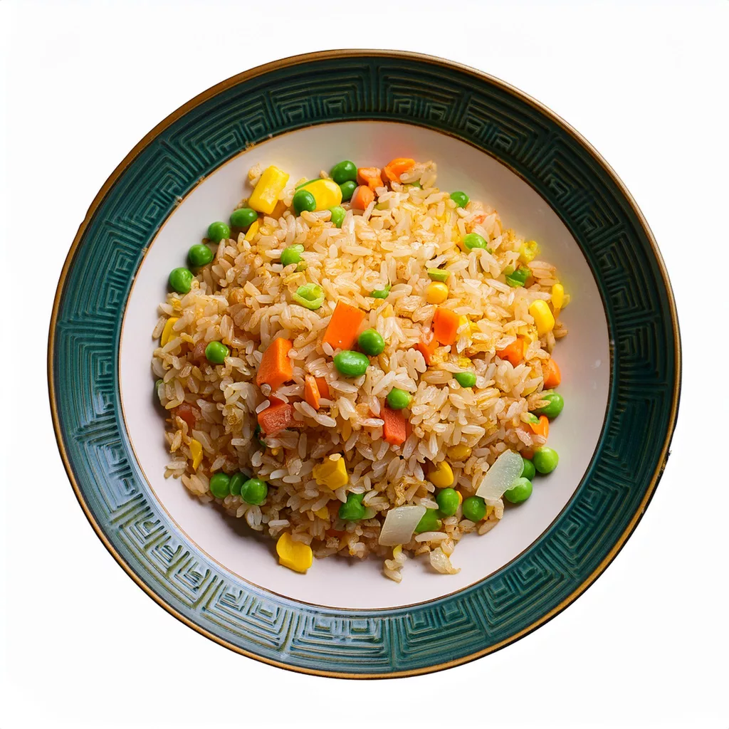 Arroz frito tres delicias
