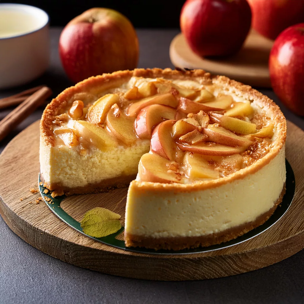 Cheesecake de manzana