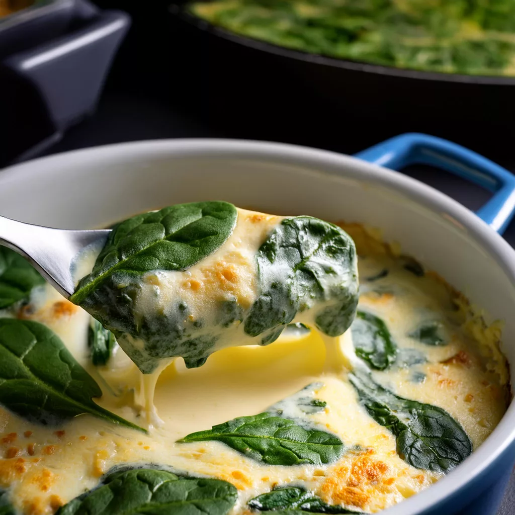 Espinacas a la crema