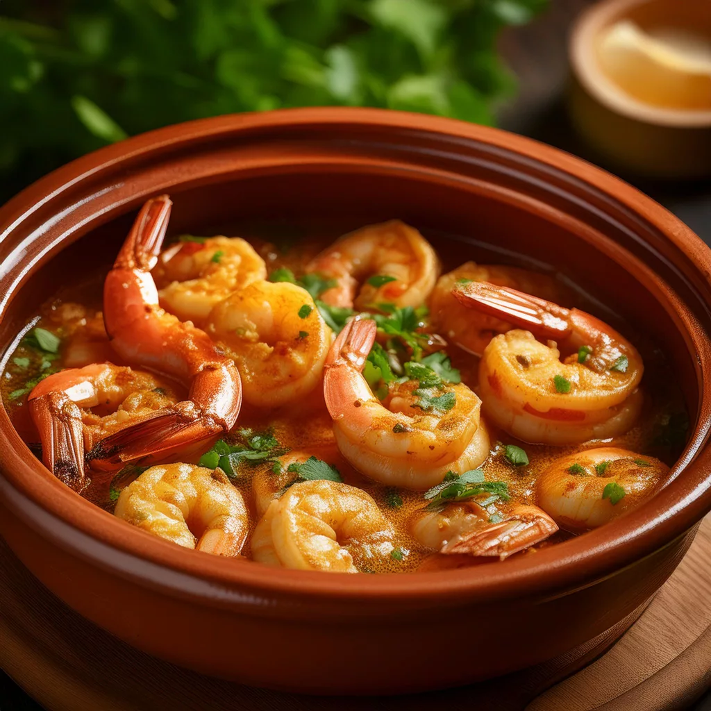 Gambas al ajillo