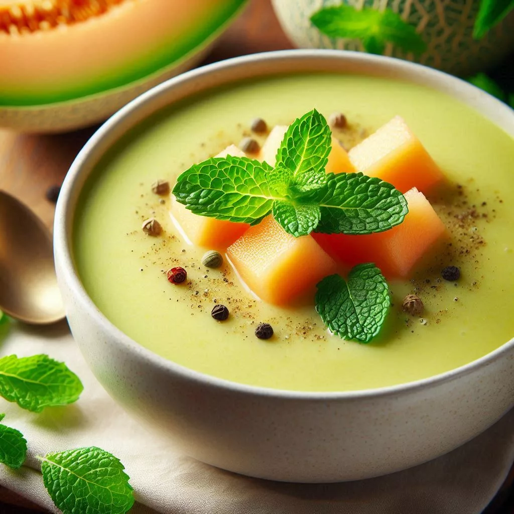 Gazpacho de melón