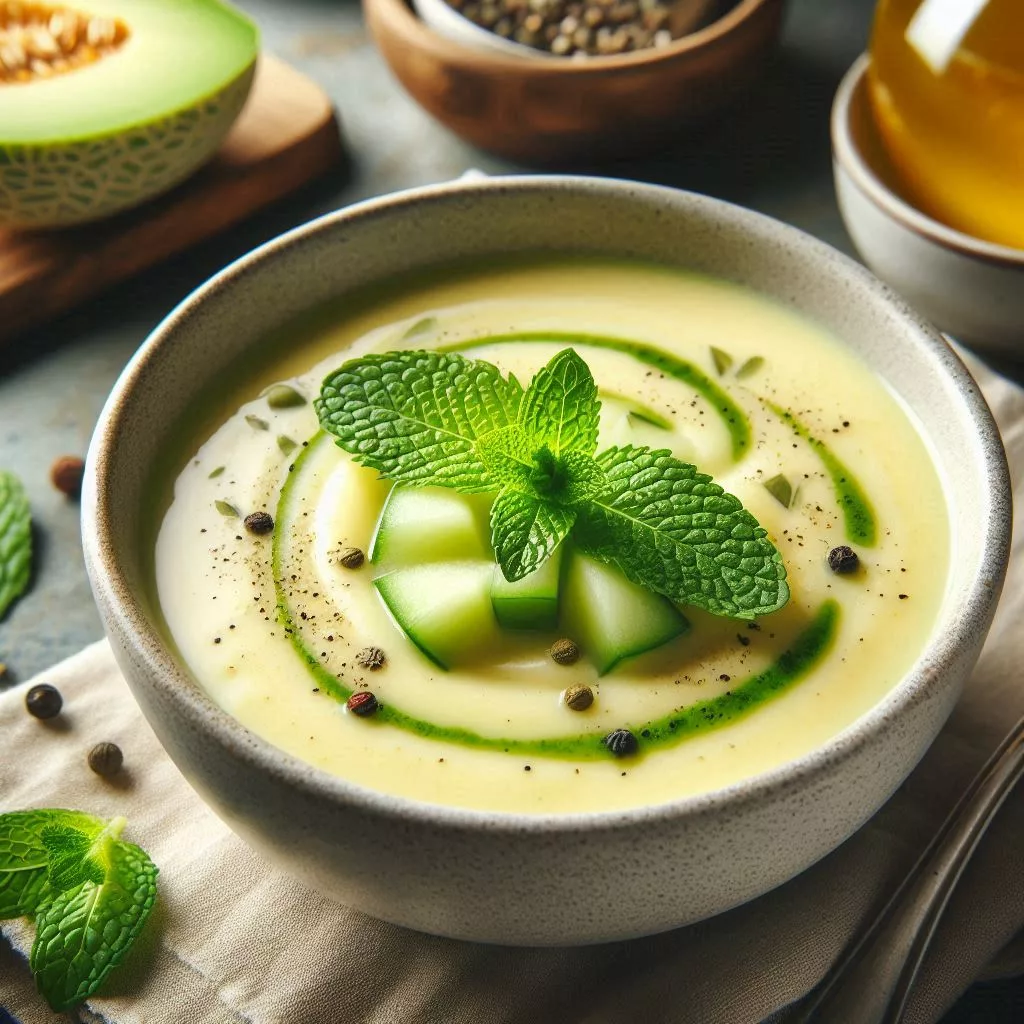 Gazpacho de melón