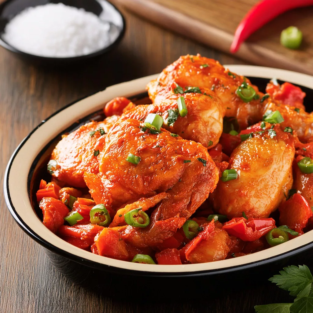 Pollo al chilindrón