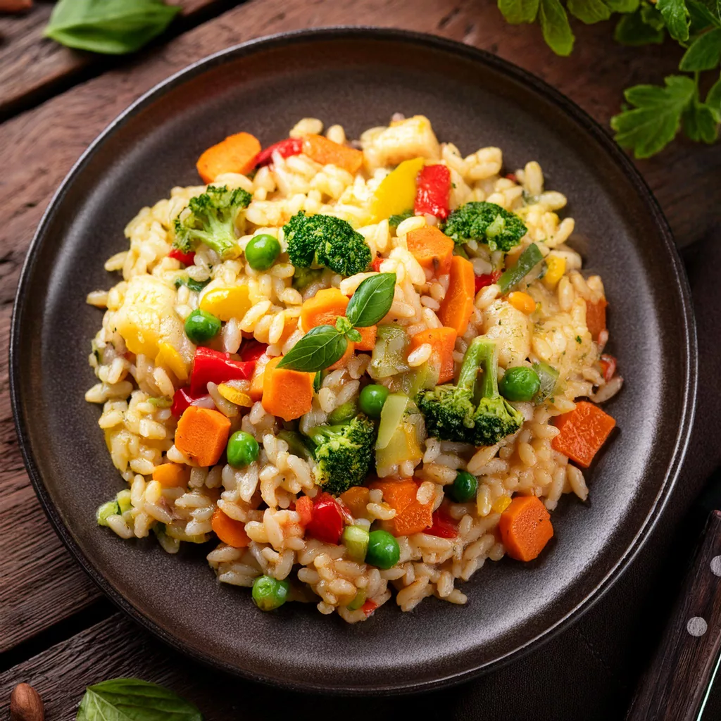 Risotto de verduras