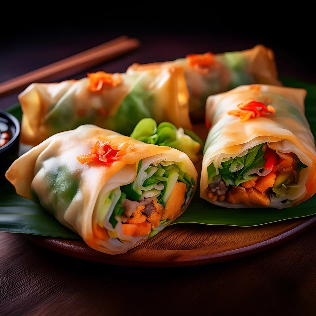 Rollitos de primavera chinos