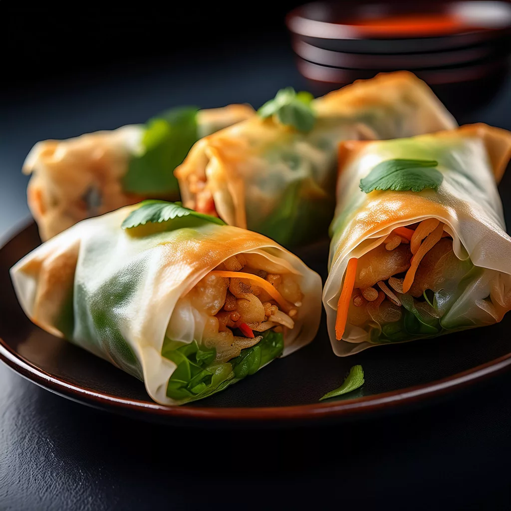Rollitos de primavera chinos