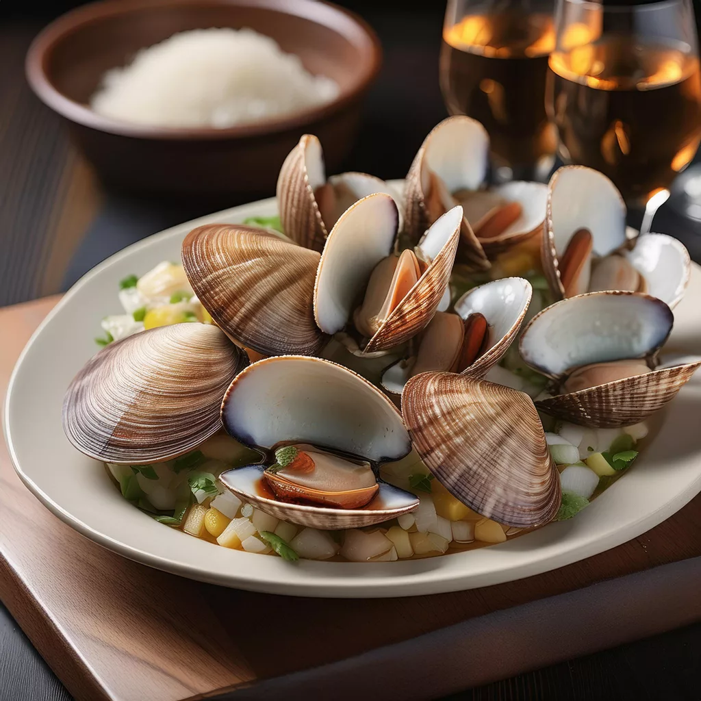 almejas a la marinera