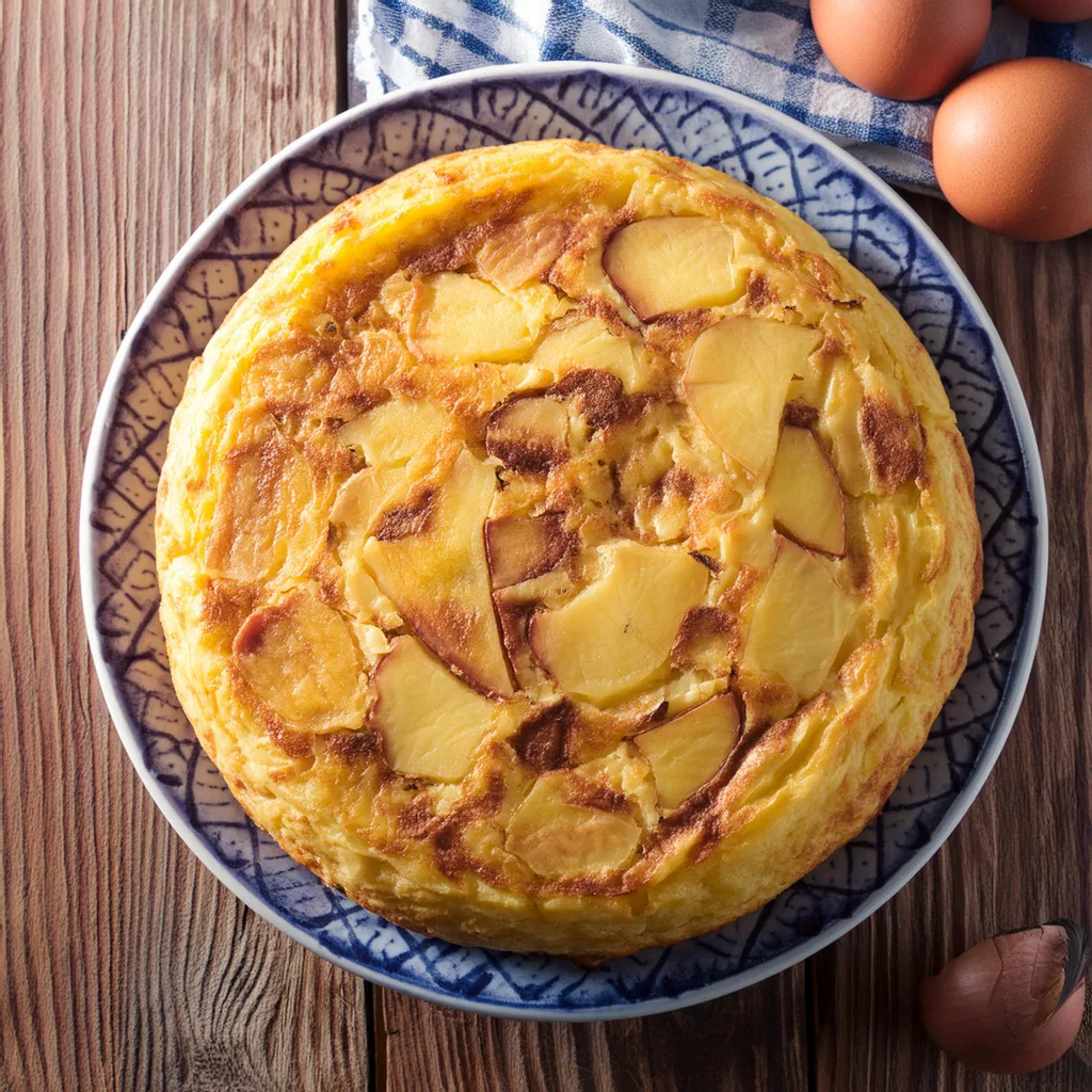 tortilla de patatas española