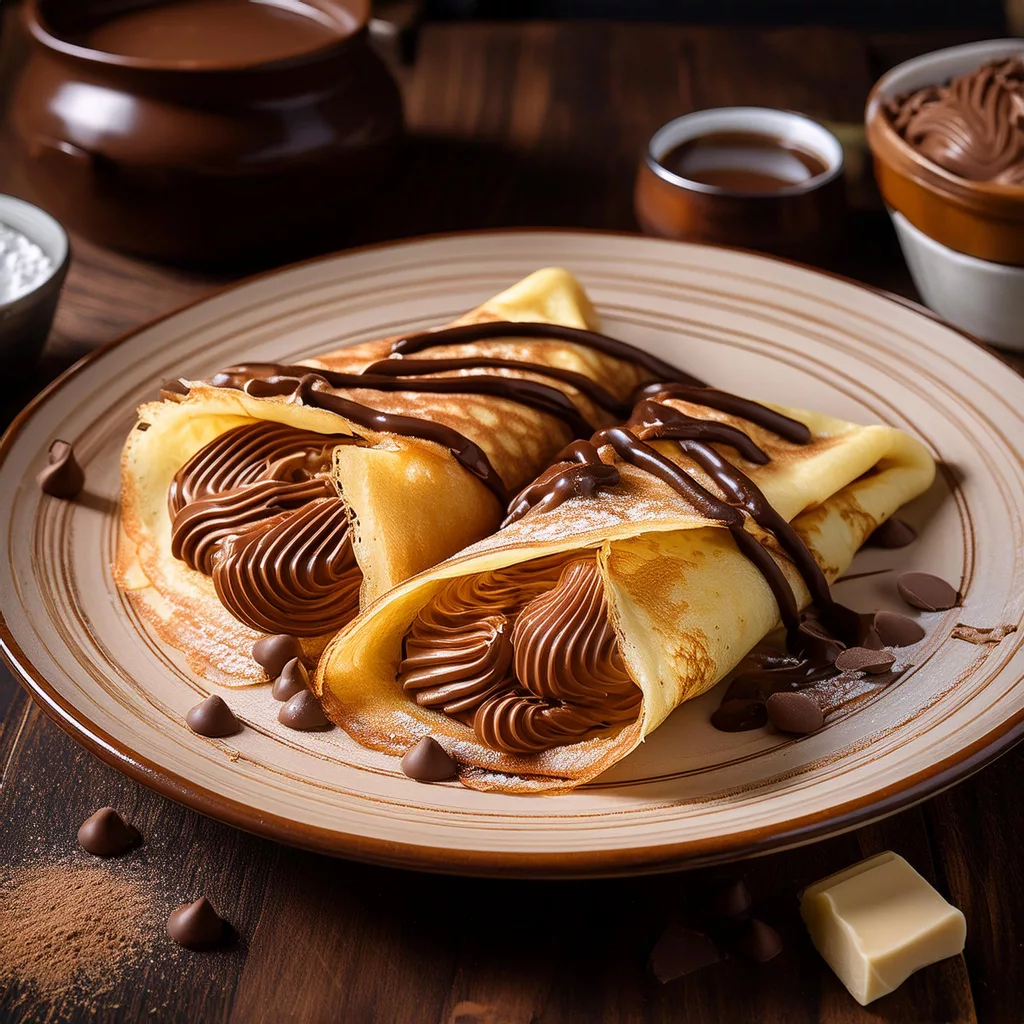 Crepes de Chocolate