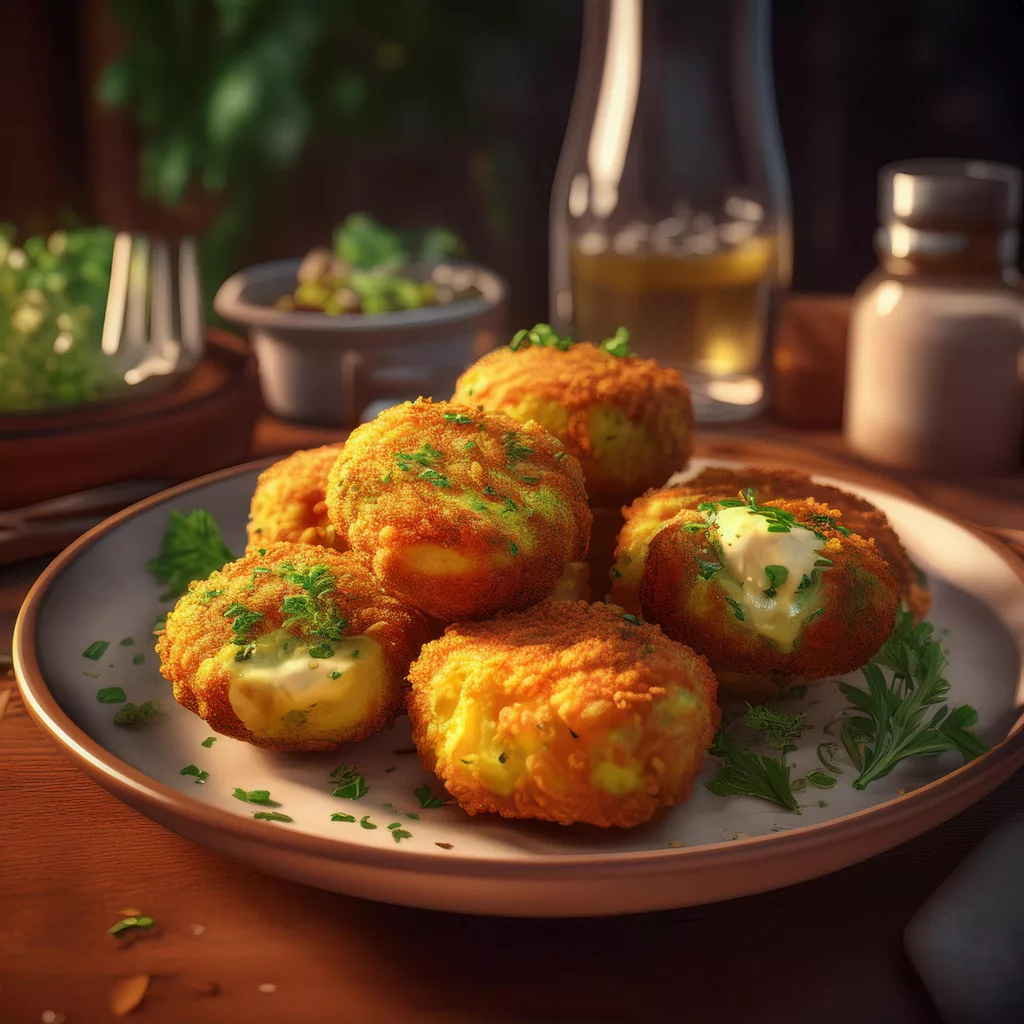 Croquetas de Queso y Calabacín