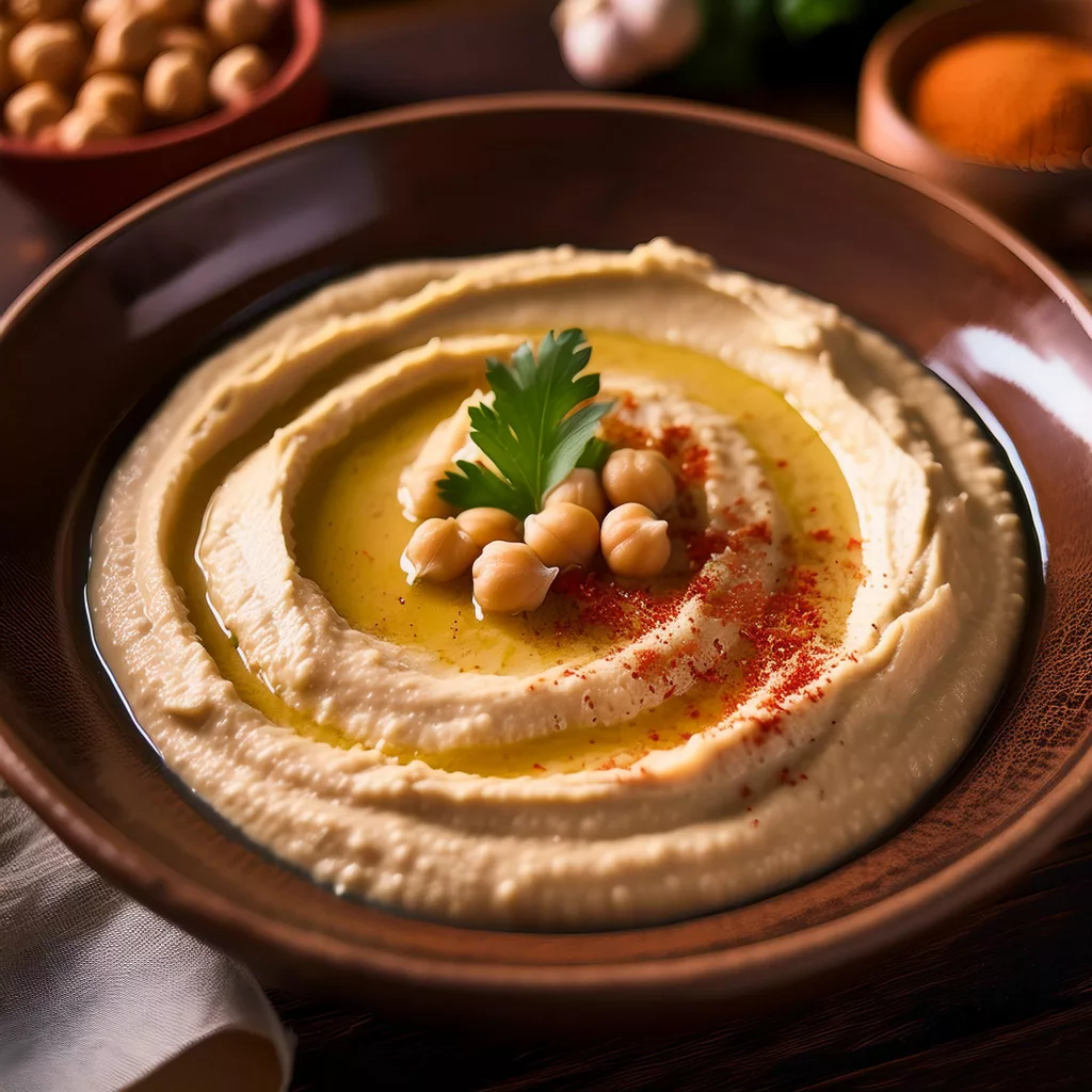 Hummus o crema de garbanzos