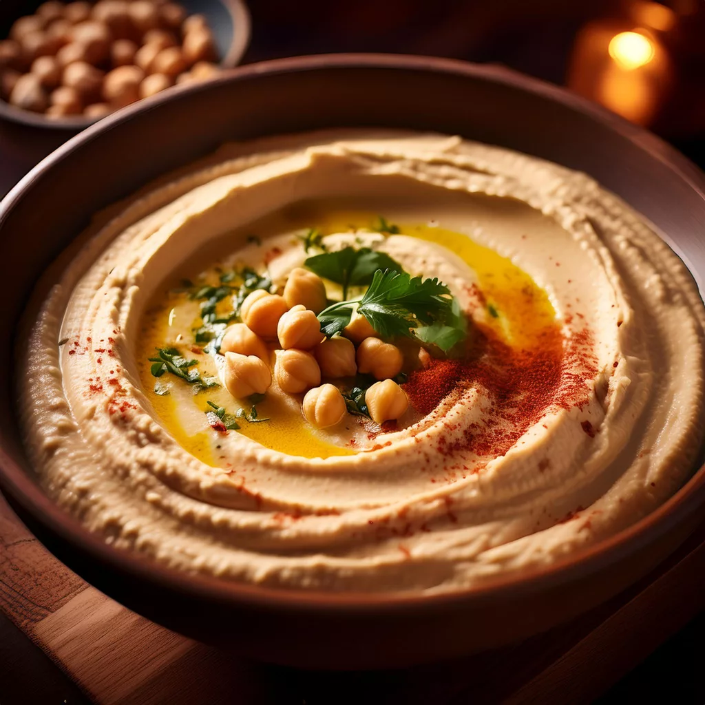 Hummus o crema de garbanzos