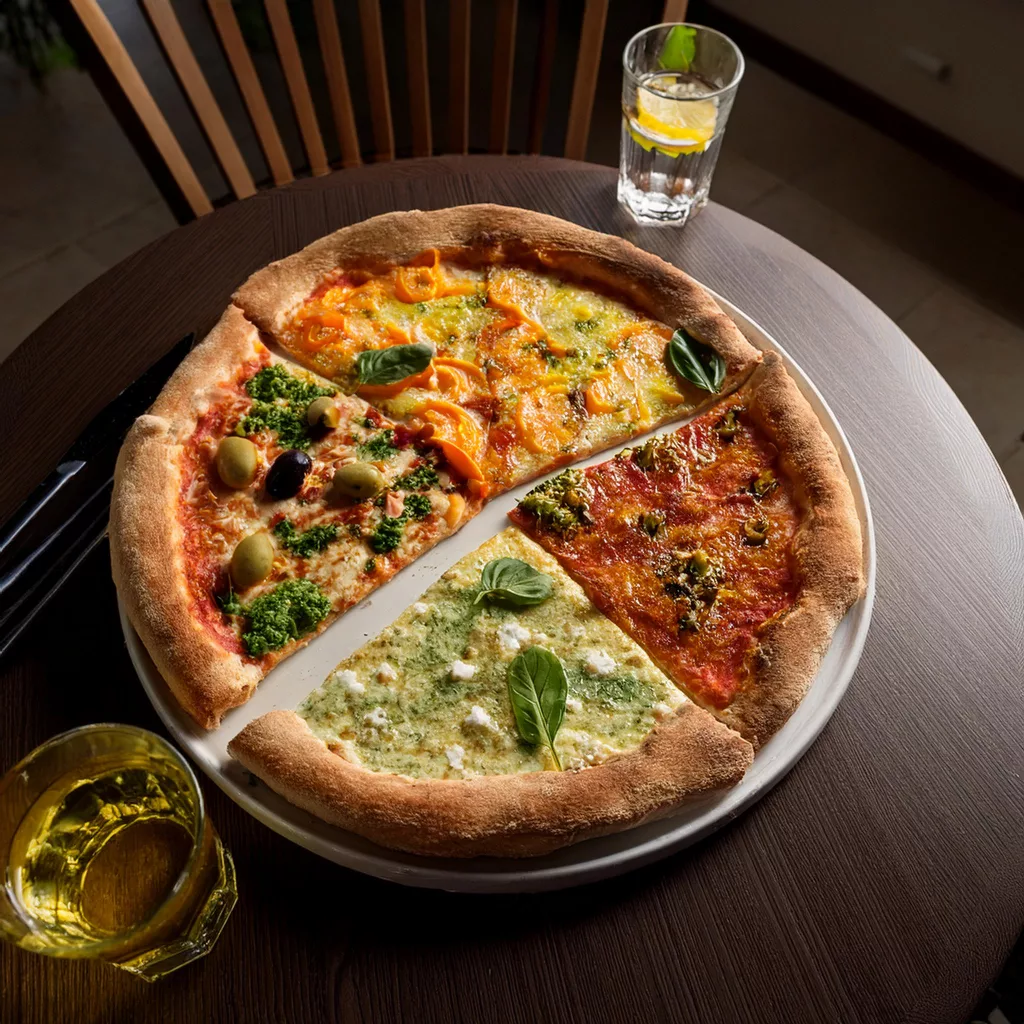 pizza cuatro estaciones