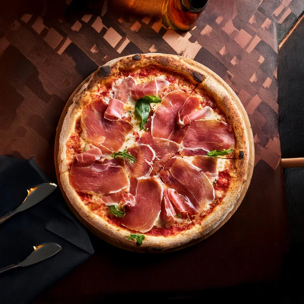 Pizza de Jamón Ibérico