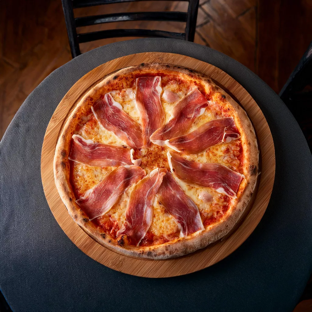 Pizza de Jamón Ibérico