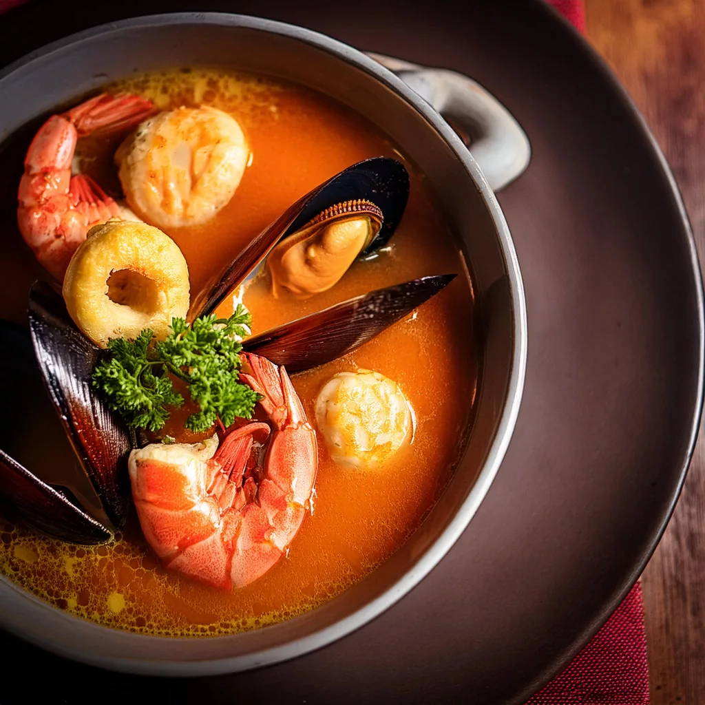 Sopa Marinera con Arroz