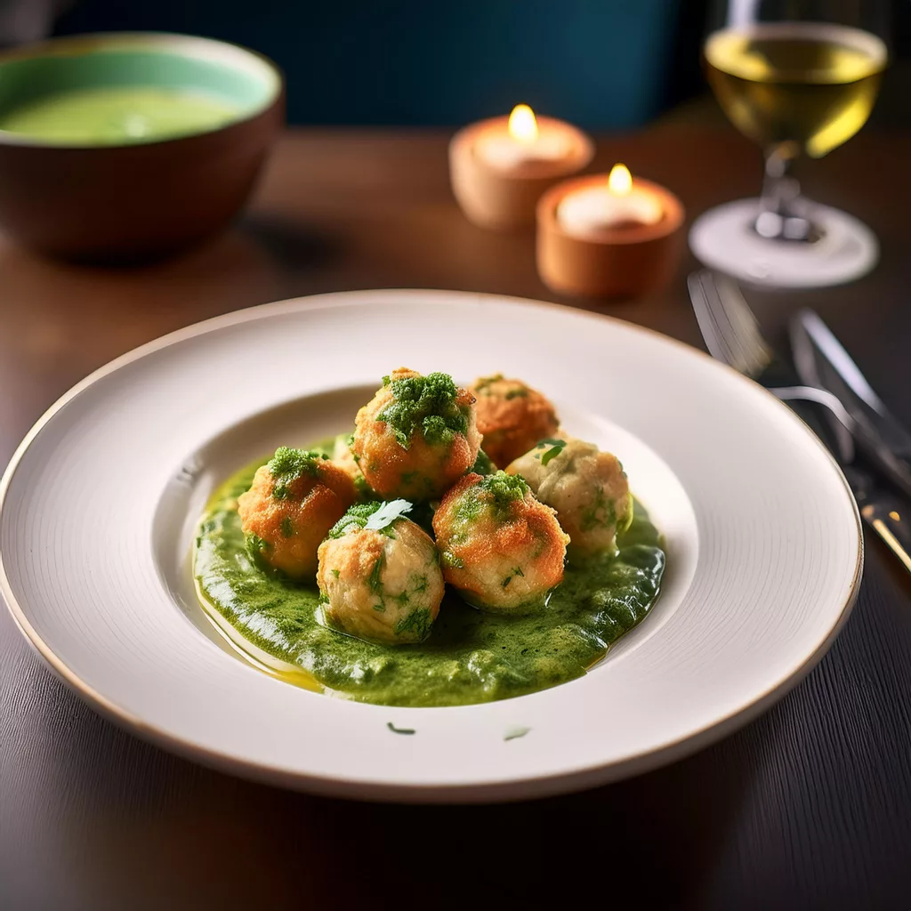 albóndigas de merluza en salsa verde