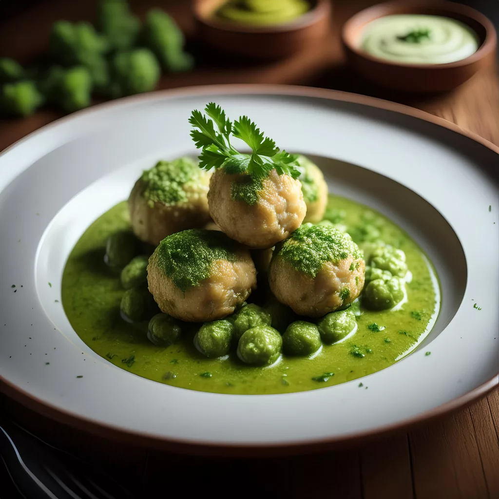 albóndigas de merluza en salsa verde