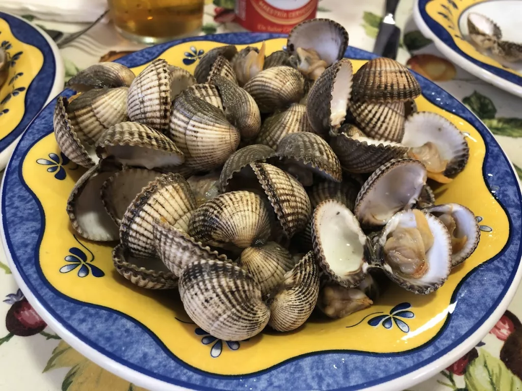 berberechos cocidos