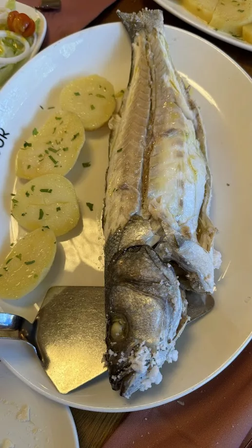 lubina al horno