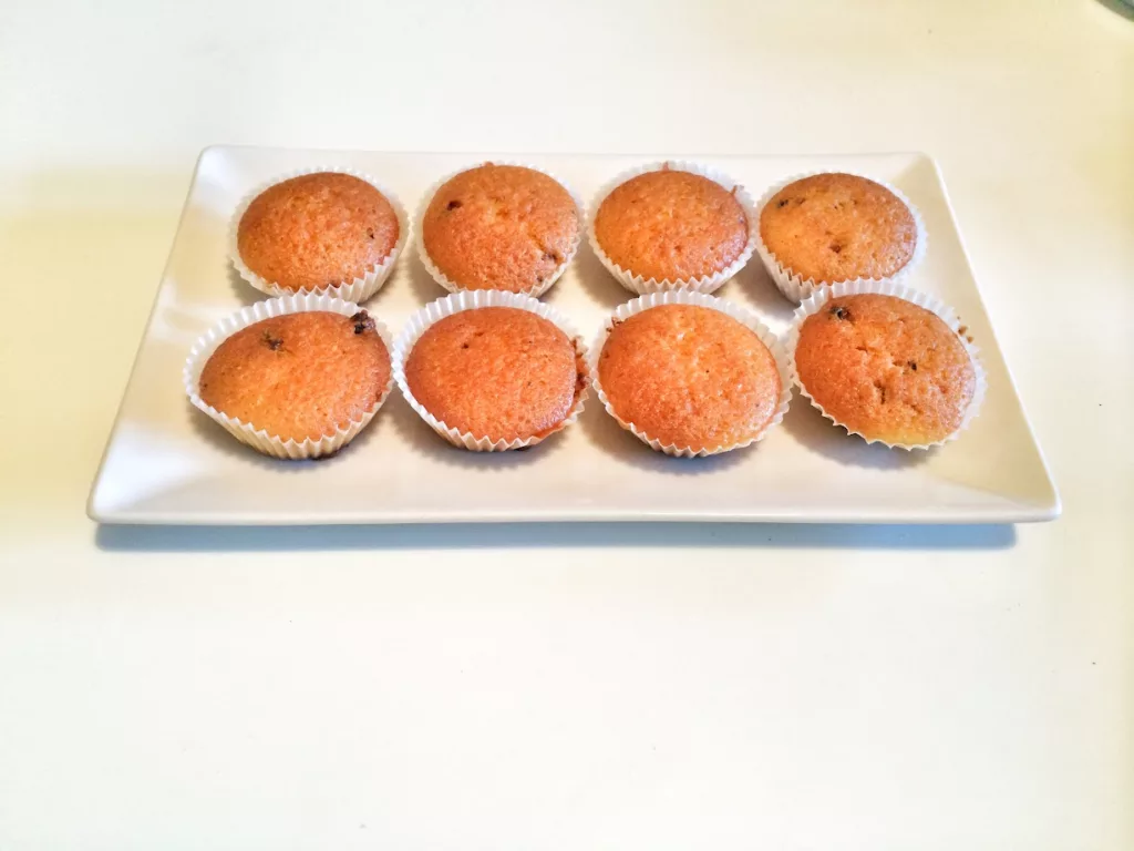 magdalenas de chocolate
