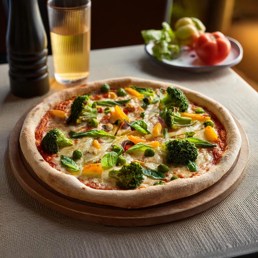 pizza vegetariana