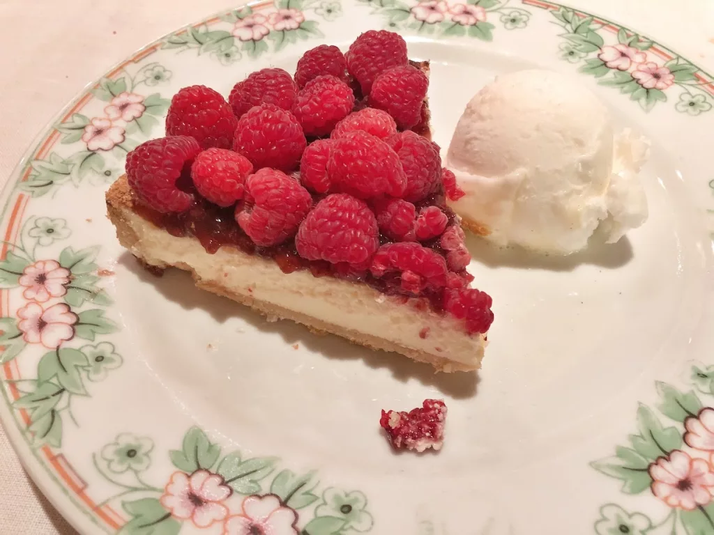Tarta de Frambuesas Casera
