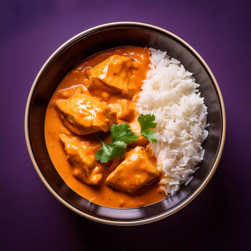 Pollo con Mantequilla y Arroz