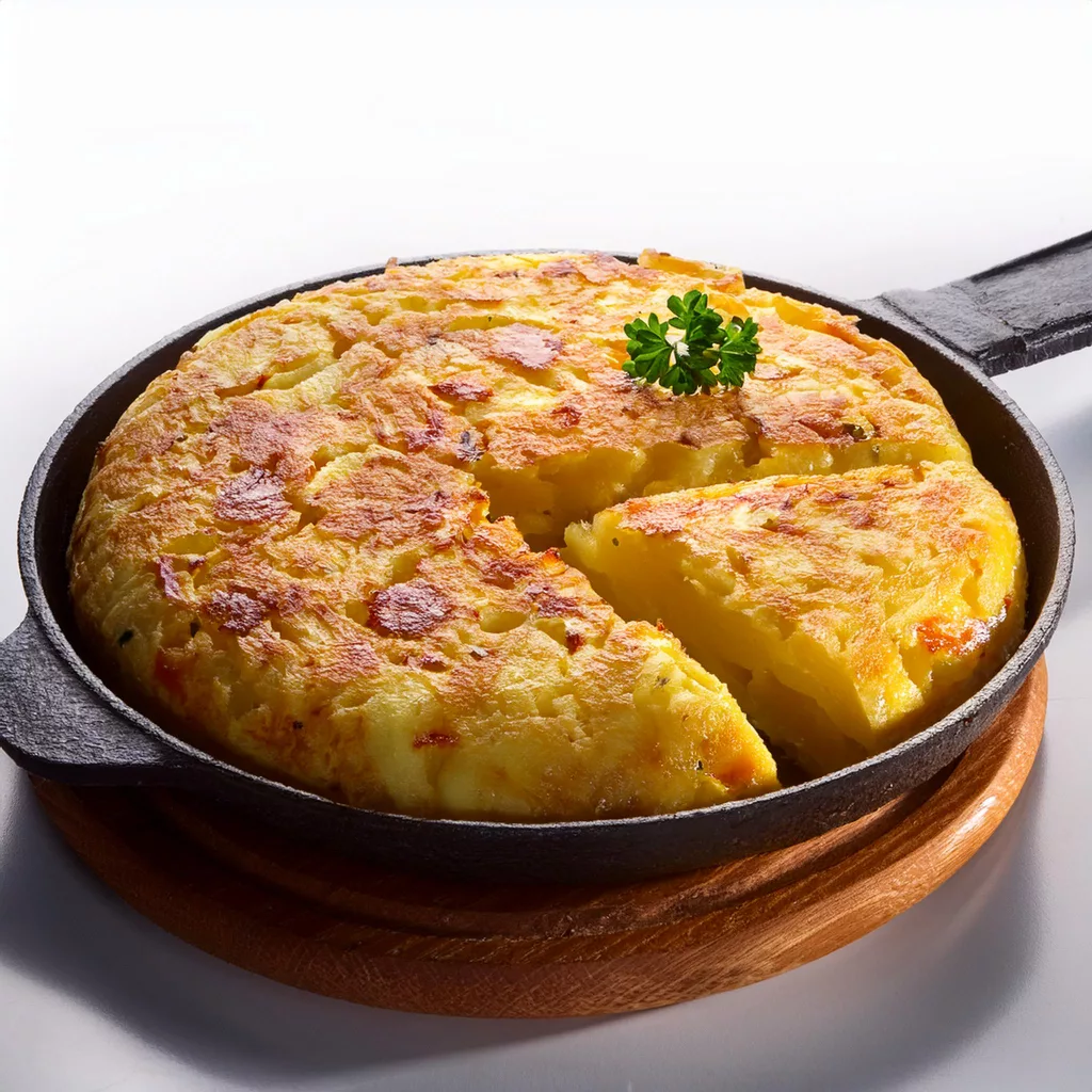 tortilla de patatas al microondas