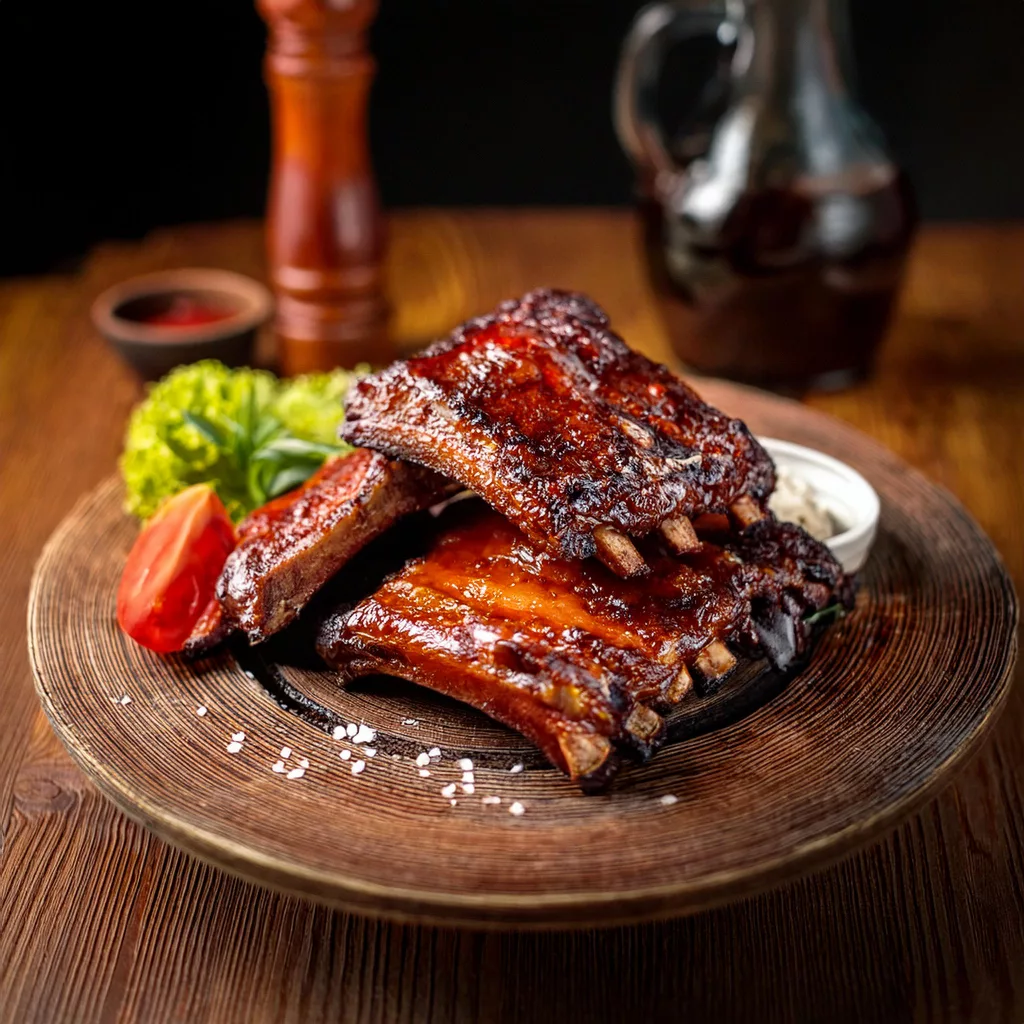 costillas barbacoa
