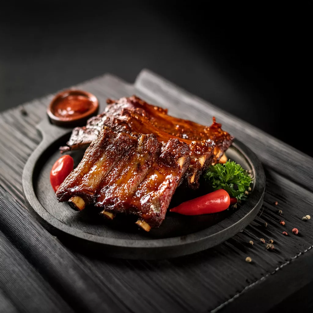 costillas barbacoa
