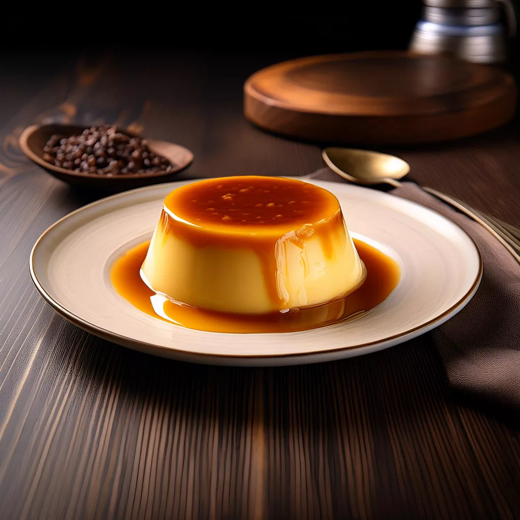 flan al microondas