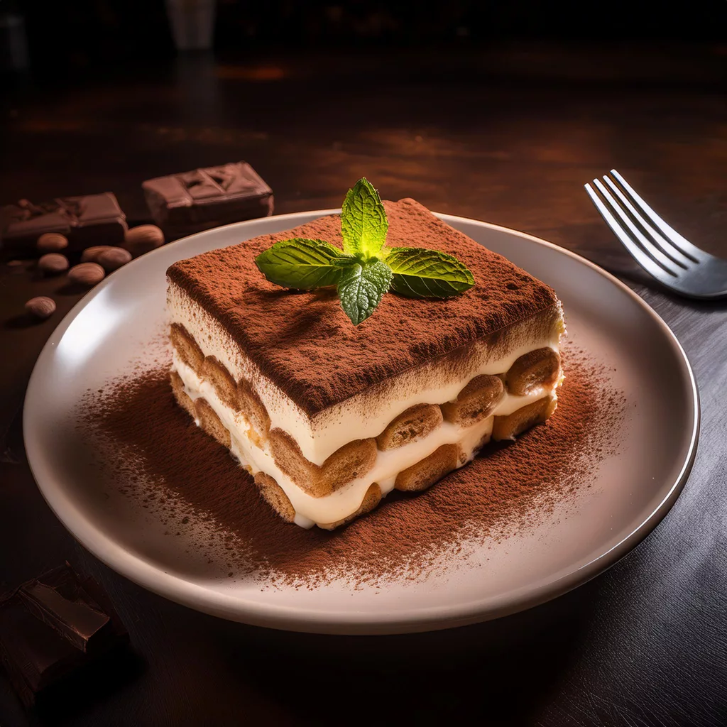 tiramisú casero