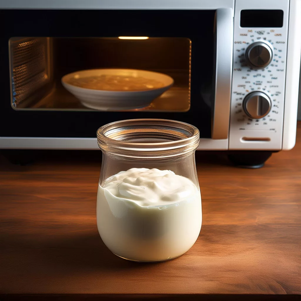 yogur casero al Microondas
