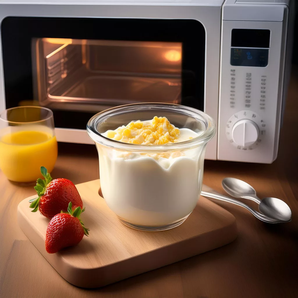 yogur casero al Microondas